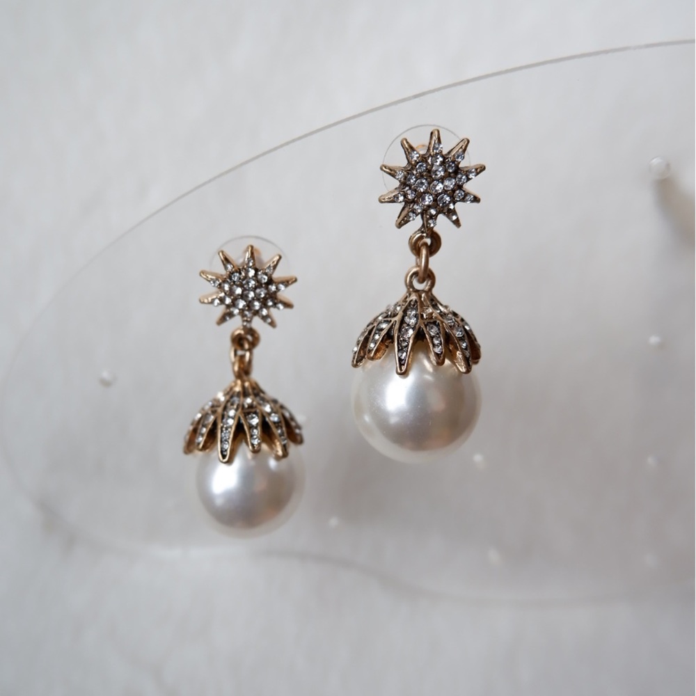 Diamond Drop Earrings